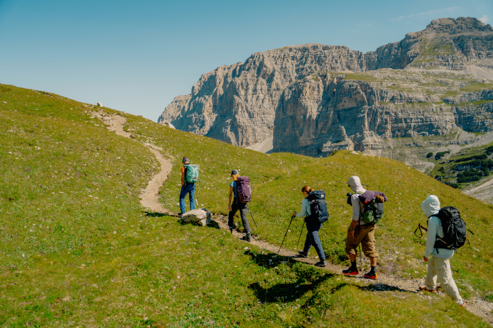 AVVENTURA NELLE DOLOMITI DEL BRENTA - TREKKING DI 5 GIORNI