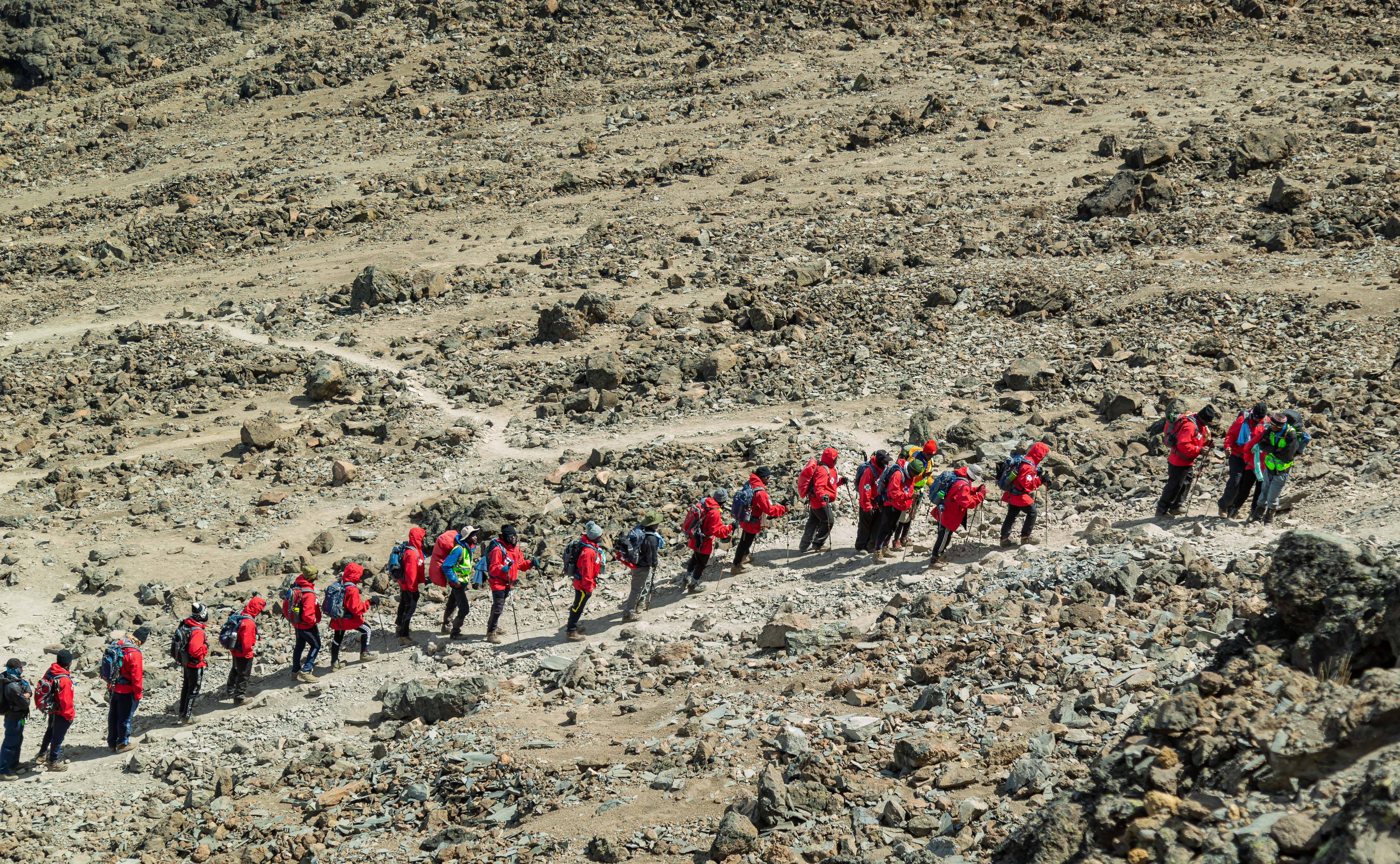 TREKKING DEL KILIMANJARO PER IL PERCORSO MACHAME